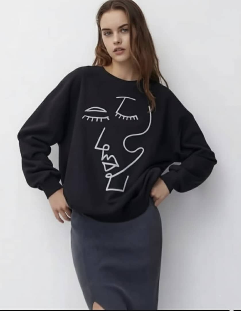 دورس مشکی BERSHKA باکس استایل