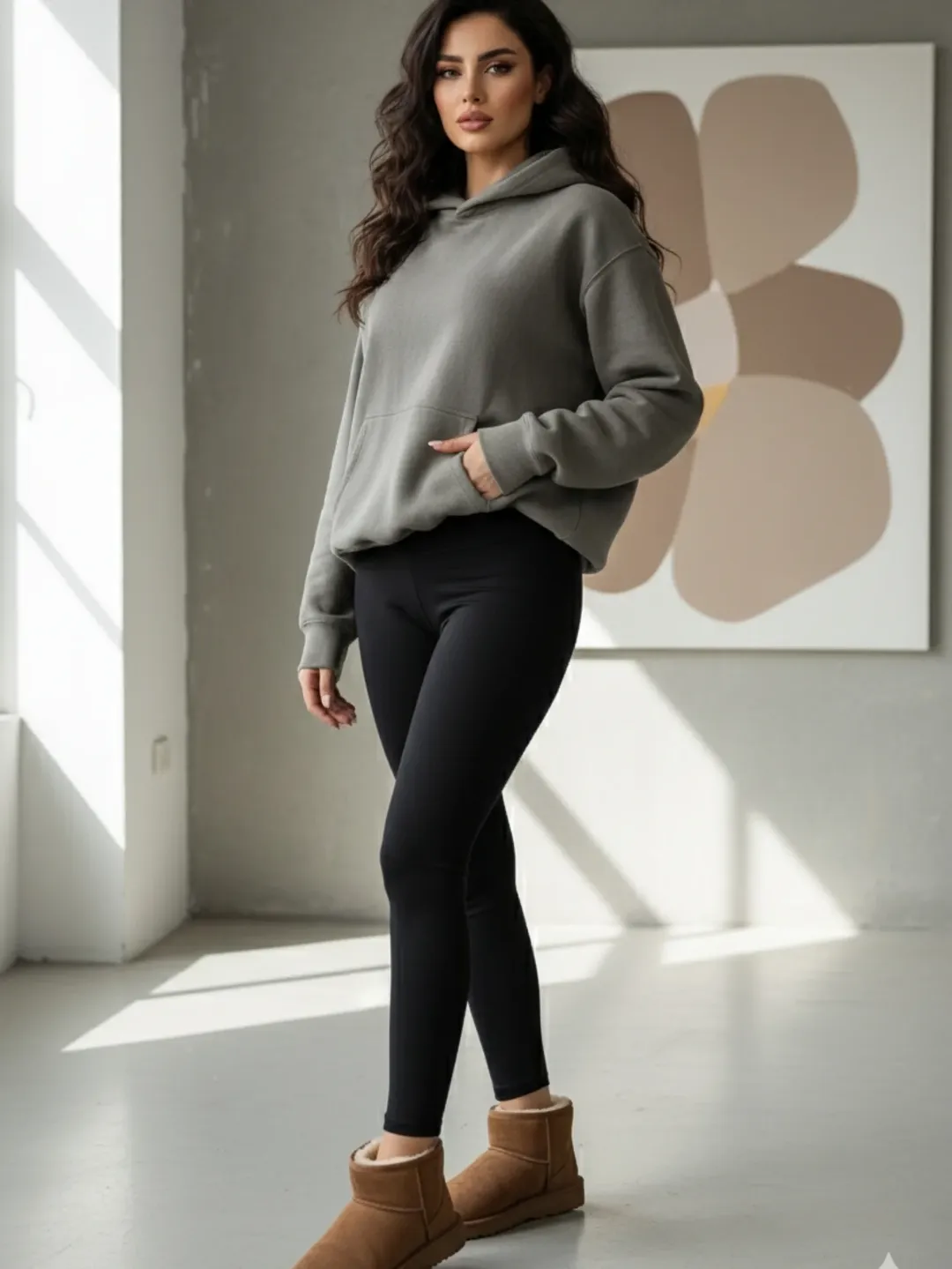 هودی طوسی اورسایز GLASSONS