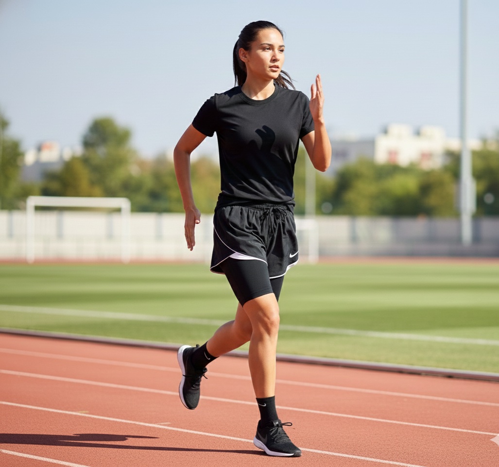 ست تیشرت و شلوارک ورزشی