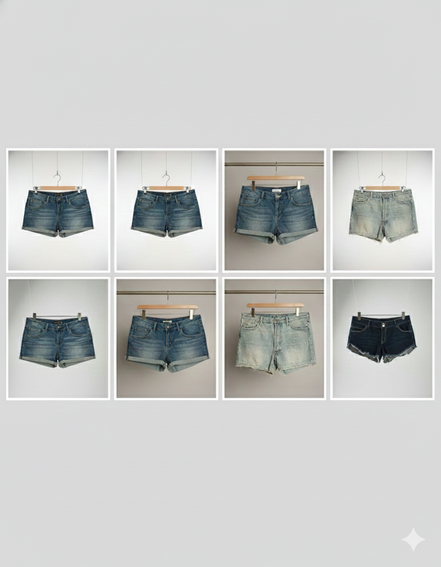 کالکشن شلوارک جین