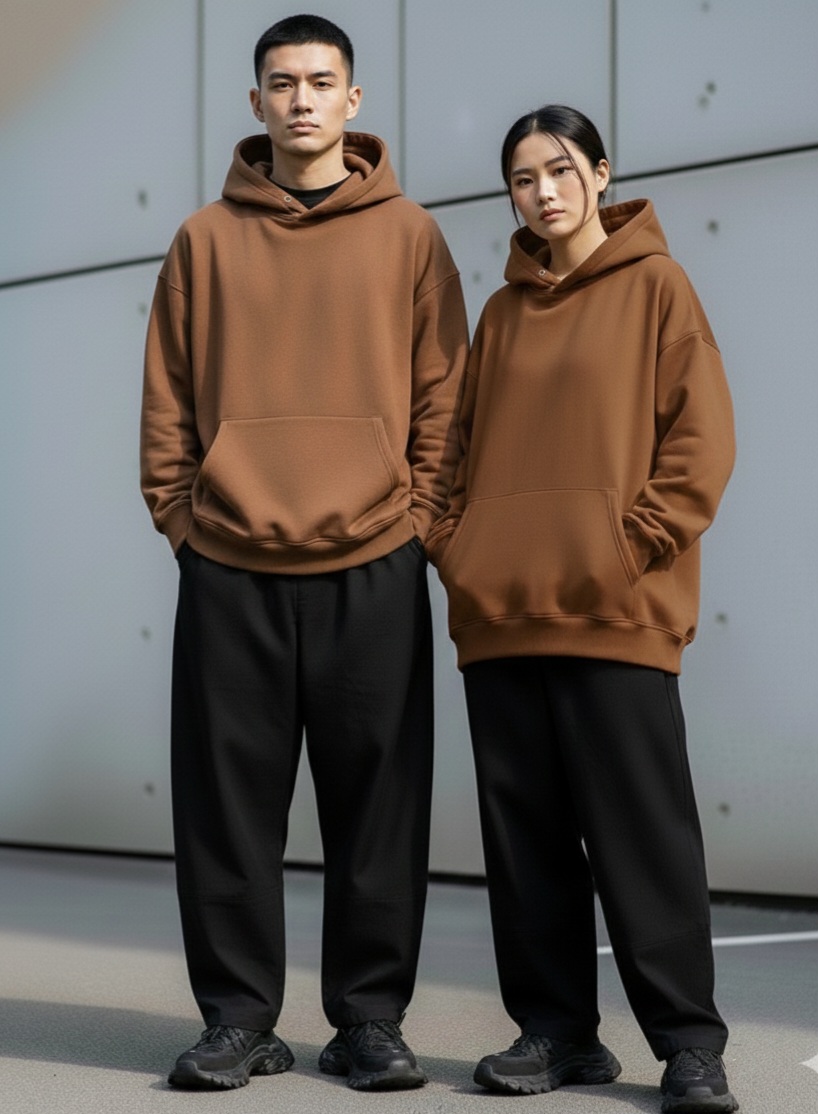 شلوار بگ استایل کتان BERSHKA